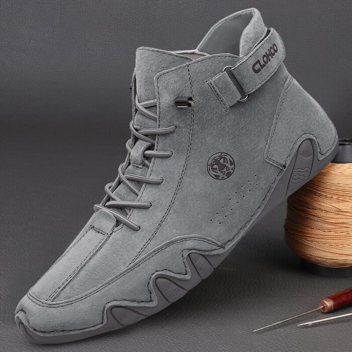 Texwood men's casual and sports wear store, summer beach clothes, men's leather fashion, jewelry, sunglasses Men's Genuine Leather Shoes Ankle Boots 2023 Men Sneakers Outdoor Light Lace-Up Casual Shoes Fashion Loafers Winter Warm Boots